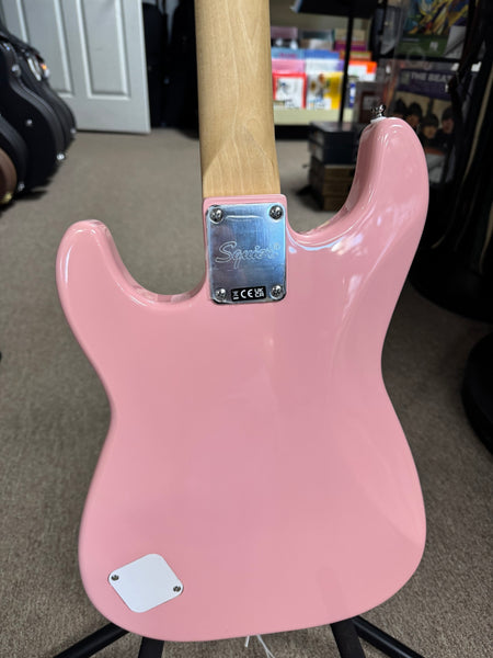 Squier Mini Stratocaster with Laurel Fretboard - Shell Pink - B Stock