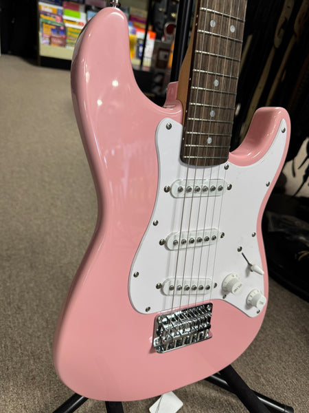 Squier Mini Stratocaster with Laurel Fretboard - Shell Pink - B Stock