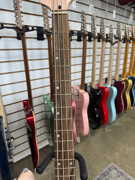 Squier Paranormal Rascal Bass HH - Shell Pink - B Stock