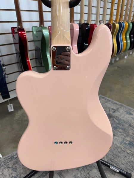 Squier Paranormal Rascal Bass HH - Shell Pink - B Stock
