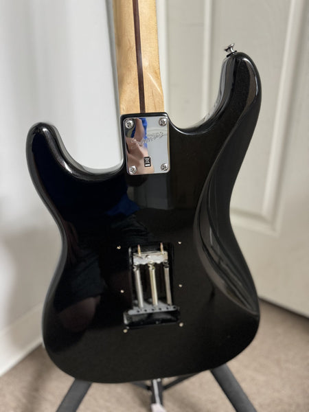 Squier Standard Stratocaster with Rosewood Fretboard - Black Metallic - Used