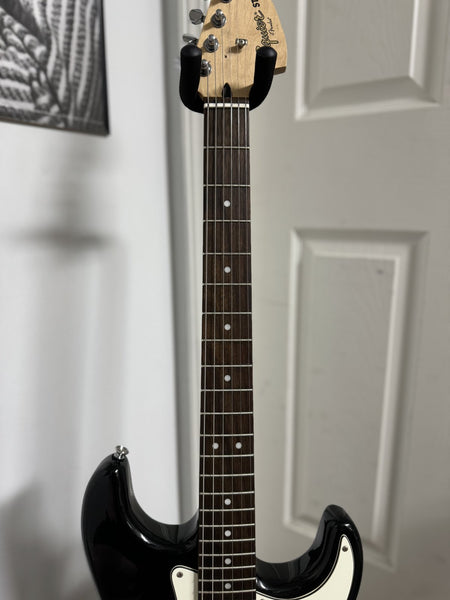 Squier Standard Stratocaster with Rosewood Fretboard - Black Metallic - Used