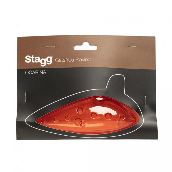Stagg OCA-PL-RD PLASTIC OCARINA - RED