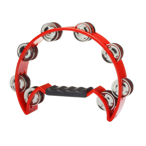 Stagg TAB-2 Double Jingle Double Row Tambourine Red