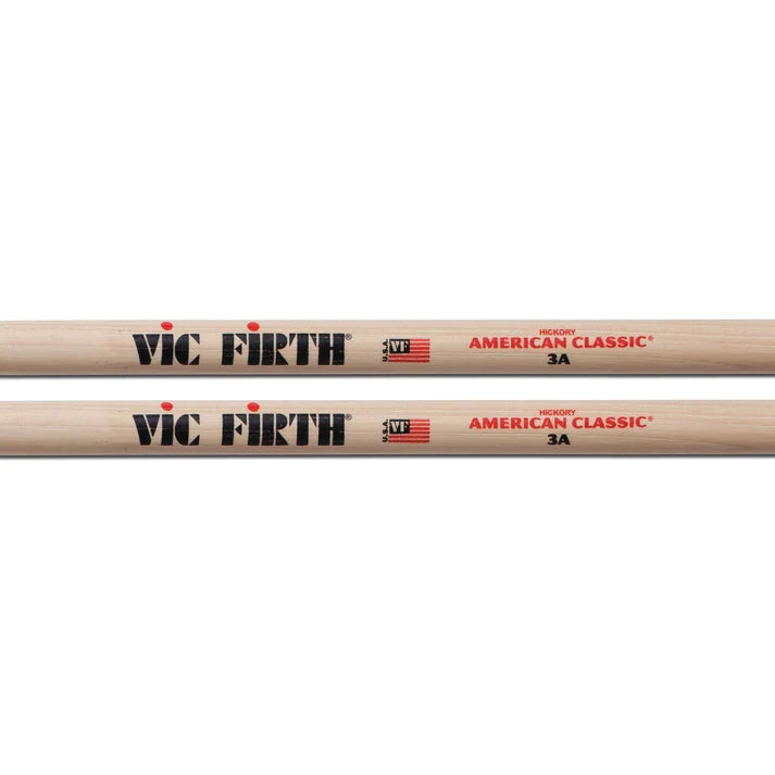 Vic Firth 3AW 3A Wood Tip American Classic Drumsticks