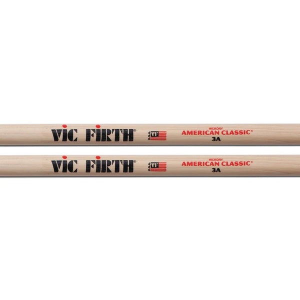 Vic Firth 3AW 3A Wood Tip American Classic Drumsticks