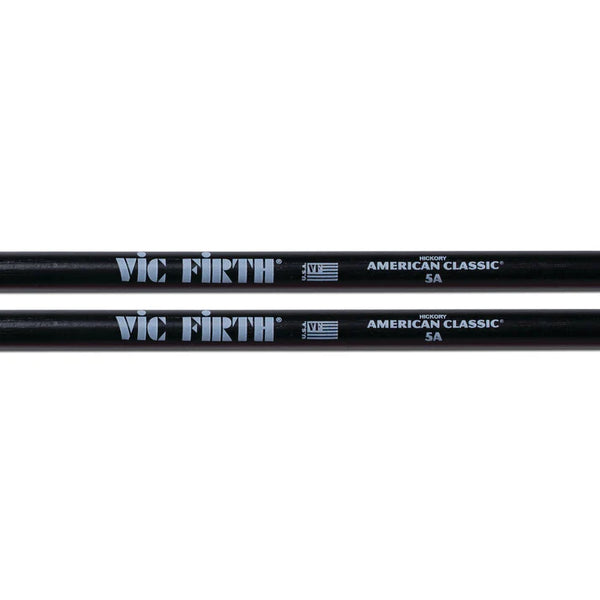 Vic Firth 5AB American Classic 5A Drumsticks - Black