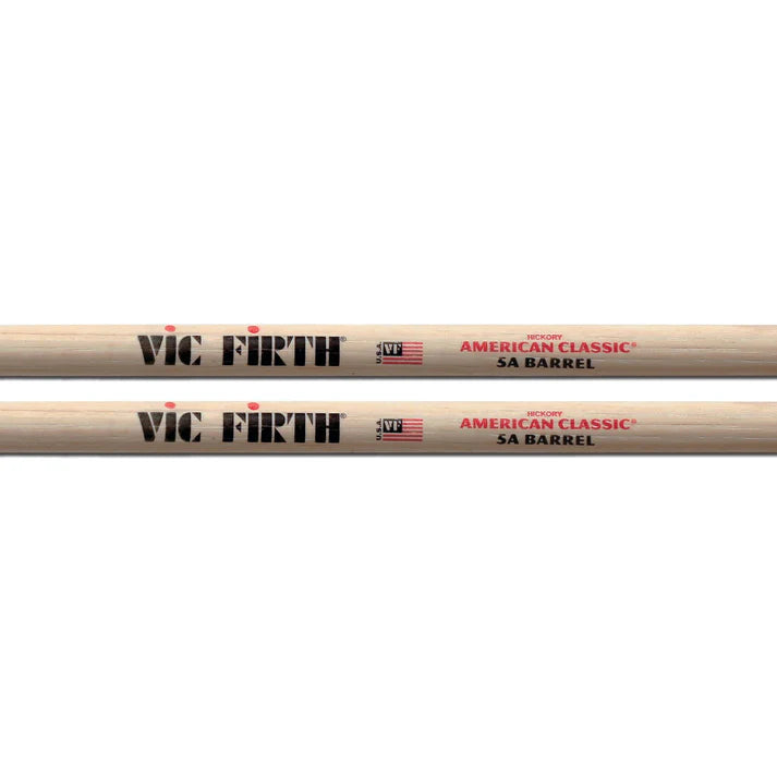 Vic Firth 5ABRL American Classic 5A Barrel Tip Drumsticks