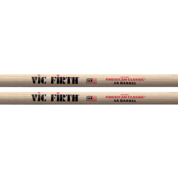 Vic Firth 5ABRL American Classic 5A Barrel Tip Drumsticks
