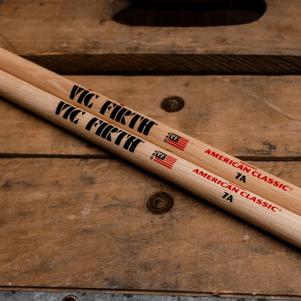 Vic Firth 7A American Classic Wood Tip Drumsticks