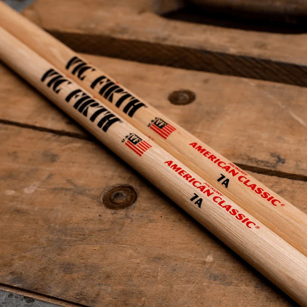 Vic Firth 7A American Classic Wood Tip Drumsticks