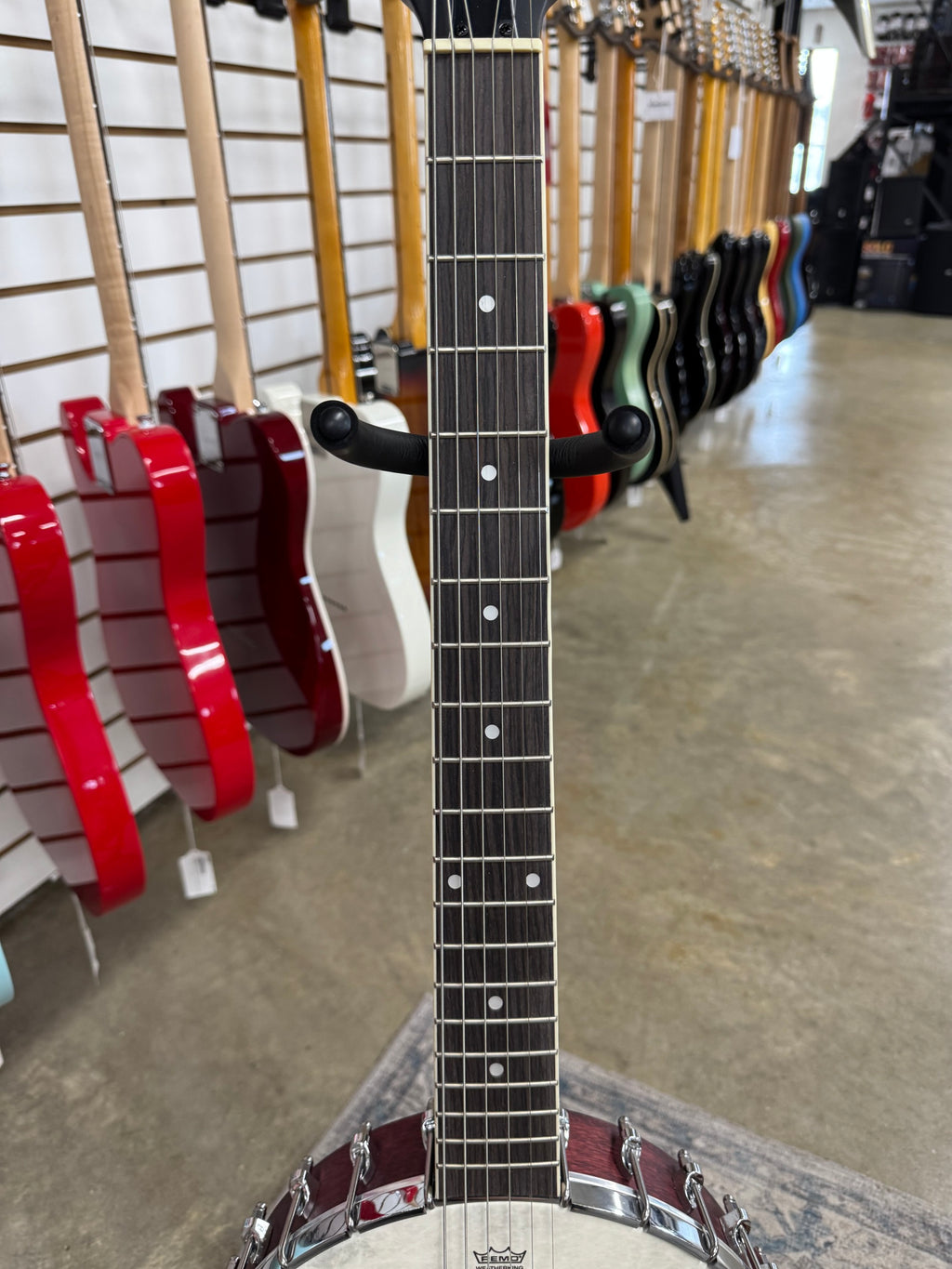 Washburn B6 Americana Series Open-Back 6-String Banjo - Natural Mahogany - B Stock (A)