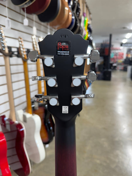 Washburn B6 Americana Series Open-Back 6-String Banjo - Natural Mahogany - B Stock (A)