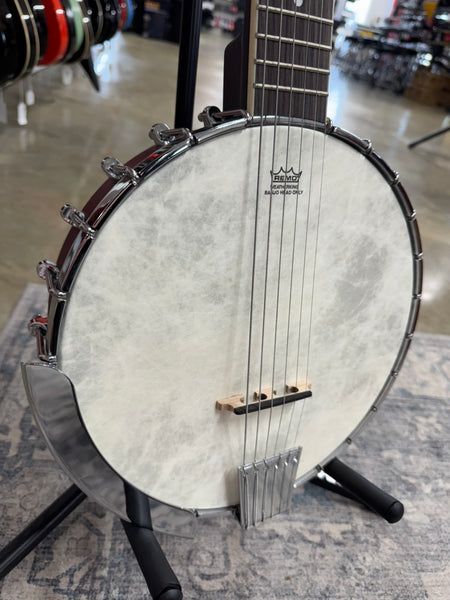 Washburn B6 Americana Series Open-Back 6-String Banjo - Natural Mahogany - B Stock (A)