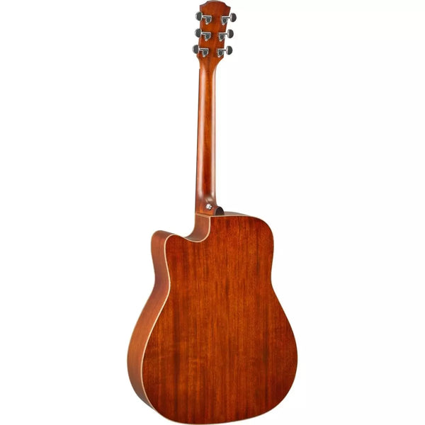 Yamaha A1M Dreadnought Acoustic-Electric with Cutaway - Tobacco Brown Sunburst
