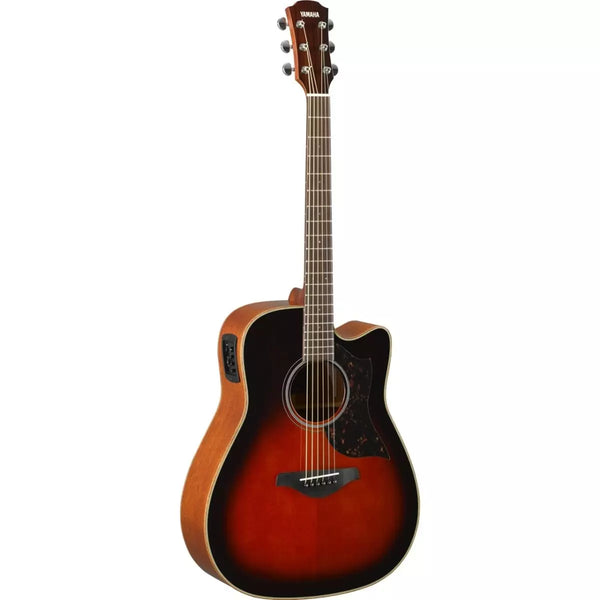 Yamaha A1M Dreadnought Acoustic-Electric with Cutaway - Tobacco Brown Sunburst