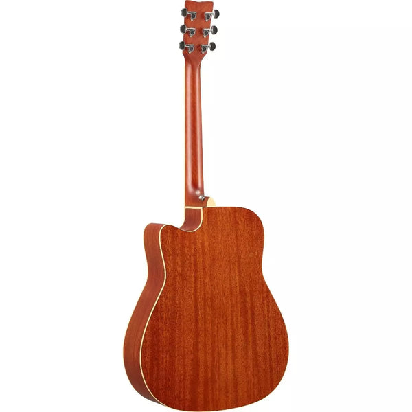 Yamaha FGC-TAVT TransAcoustic Acoustic-Electric Guitar - Vintage Tint