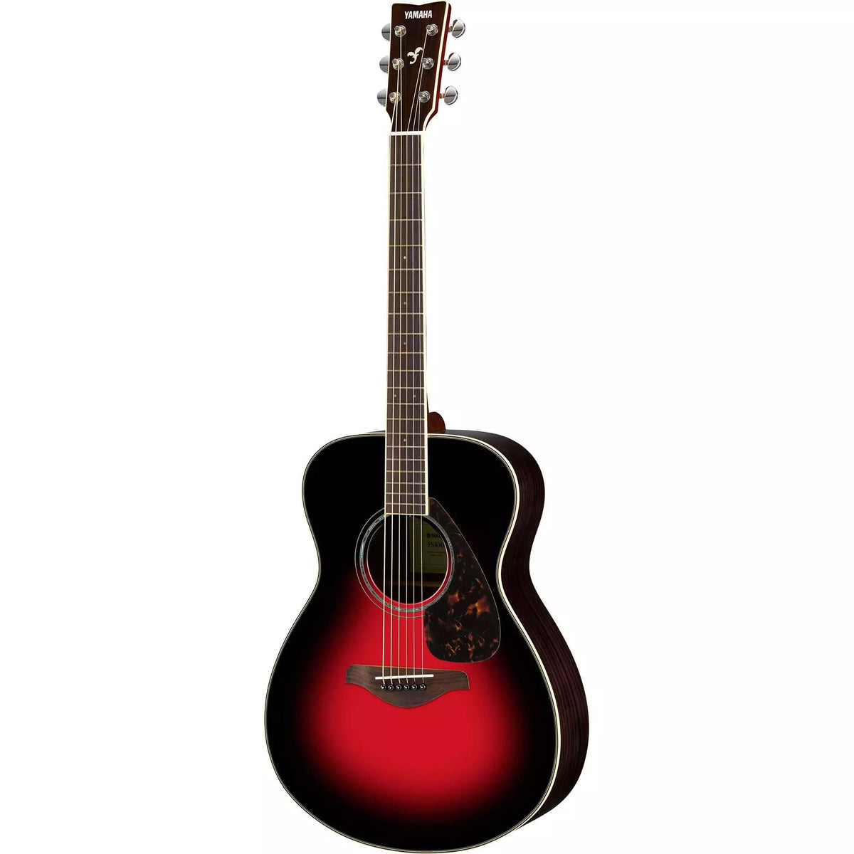 Yamaha FS830DSR Small-Body Acoustic Guitar - Dusk Sun Red