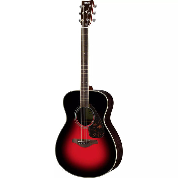 Yamaha FS830DSR Small-Body Acoustic Guitar - Dusk Sun Red
