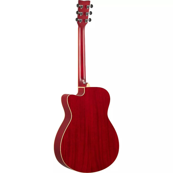 Yamaha FSC-TARR TransAcoustic Acoustic-Electric Guitar - Ruby Red