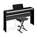 Yamaha P-143LXB 88-Key Digital Piano Bundle with Stand and Bench
