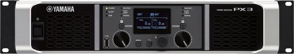 Yamaha PX3 2-Channel Power Amplifier with DSP - 500W x 2 at 4 Ohms