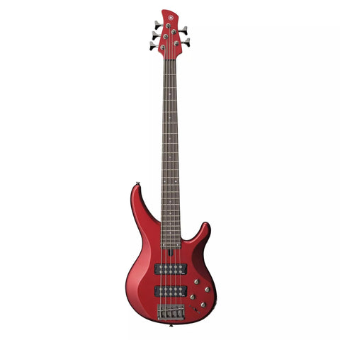 Yamaha TRBX305CAR 5 String Electric Bass - Candy Apple Red
