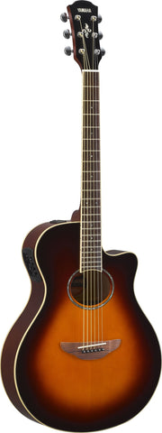 Yamaha APX600OVS Thinline Acoustic-Electric Guitar - Old Violin Burst