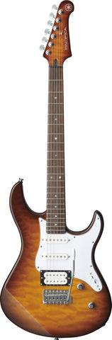Yamaha PAC212VQM Pacifica Electric Guitar - Quilted Maple - Tobacco Brown Sunburst