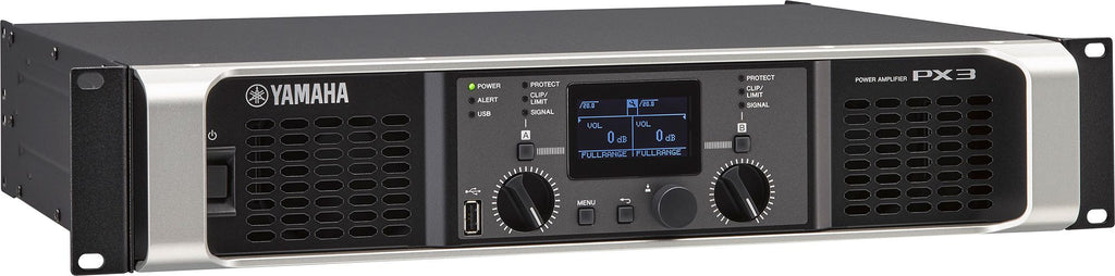 Yamaha PX3 2-Channel Power Amplifier with DSP - 500W x 2 at 4 Ohms