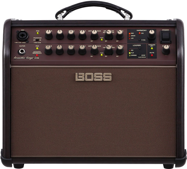 Boss Acoustic Singer Live 60-watt Bi-amp Acoustic Combo with FX