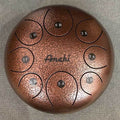 Amahi KLG10-8BZ 10" Bronze Steel Tongue Drum