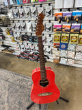Fender California Standard Redondo Mini - Fiesta Red - full front view - B-Stock at Pop's Music, Jackson TN