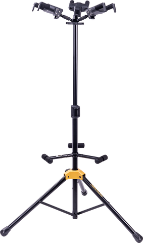 Hercules GS432B Auto Grip Triple Guitar Stand w/ Foldable Yoke