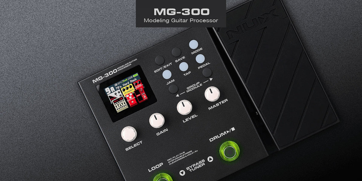 NUX MG-300 Mkii MIcro Guitar Effects Processor