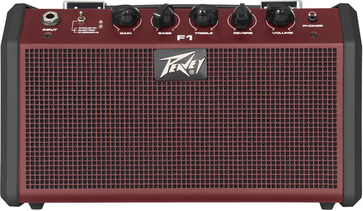 Peavey F1 BT MiniAmp Portable Bluetooth Instrument Amp - Red