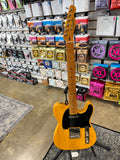 Used Squier Classic Vibe '50s Telecaster, Butterscotch Blonde - full front view - Pop's Music, Jackson TN