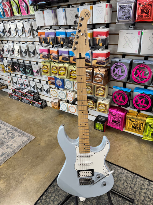 Used Yamaha Pacifica PAC112VM, Ice Blue - full front view - Pop's Music, Jackson TN