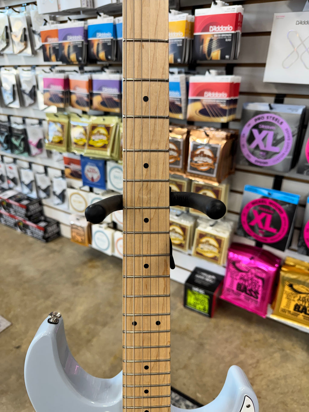 Used Yamaha Pacifica PAC112VM, Ice Blue - maple neck and fretboard
