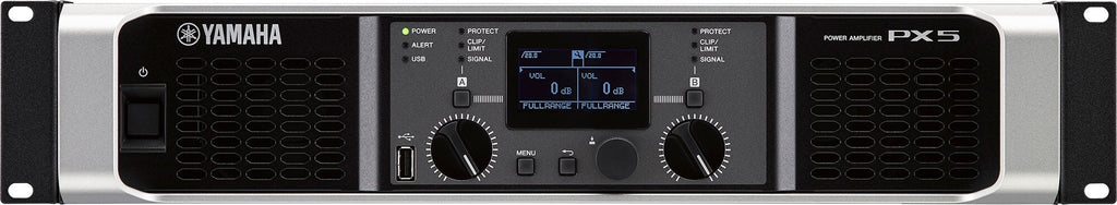Yamaha PX5 2-Channel Power Amplifier with DSP - 800W x 2 at 4 Ohms