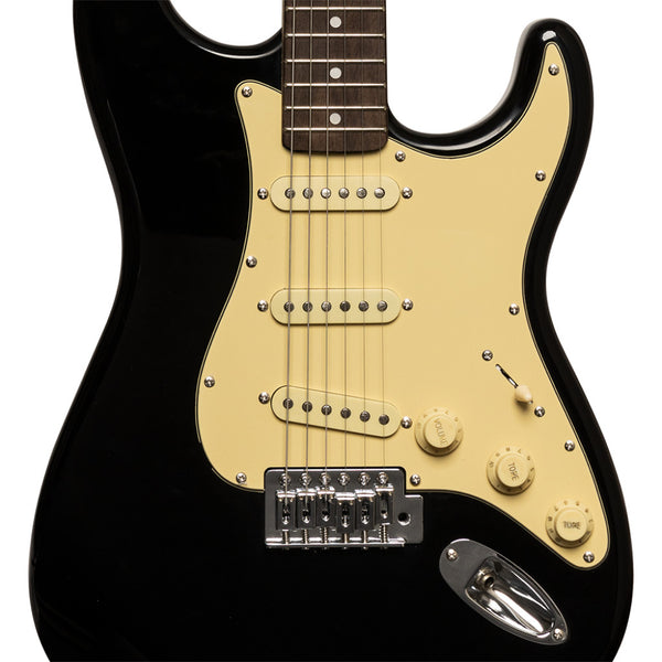 Stagg SES-30BLK 3/4 "S" Electric Guitar Black