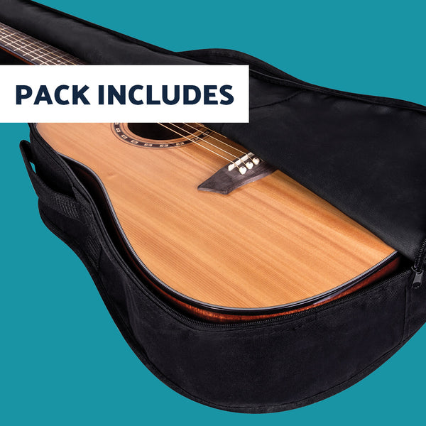 Washburn AD5CEPACK Natural Package Deal
