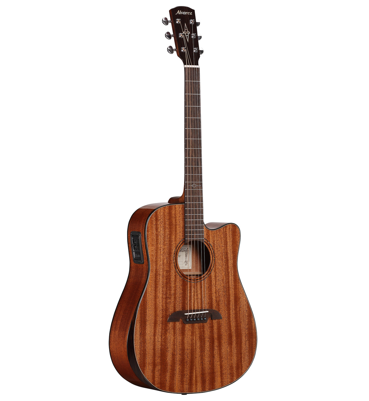 Alvarez ADM66CEAR ARTIST ELITE DREADNOUGHT ACOUSTIC ELECTRIC W/BEVEL-ARMREST & CUTAWAY