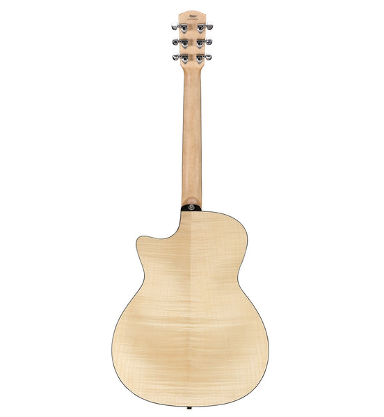 Alvarez AGFM80CEAR ARTIST ELITE GRAND AUDITORIUM ACOUSTIC ELECTRIC W/SLIM BEVEL ARMREST & CUTAWAY - Natural
