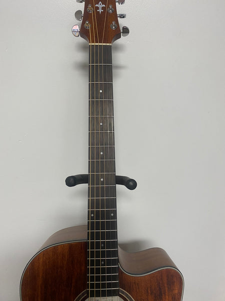 Crafter HD100-CE-BR Silver series 100 dreadnought acoustic-electric guitar with cutaway Brown