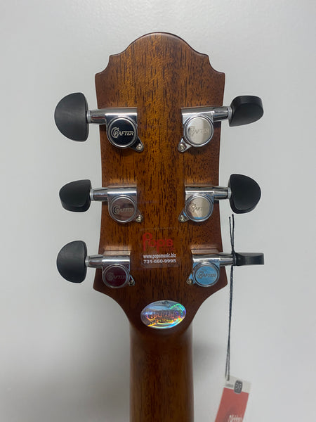 Crafter HD250-CE-N Silver series 250, dreadnought acoustic-electric guitar with cutaway