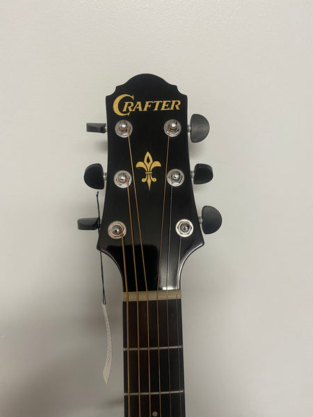 Crafter HD250-CE-N Silver series 250, dreadnought acoustic-electric guitar with cutaway