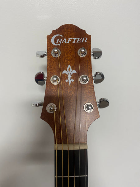Crafter HT100-CE-BR Silver series 100 Orchestra acoustic-electric guitar with cutaway