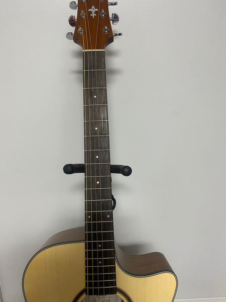Crafter HT100-CE-N Silver series 100 Orchestra acoustic-electric guitar with cutaway