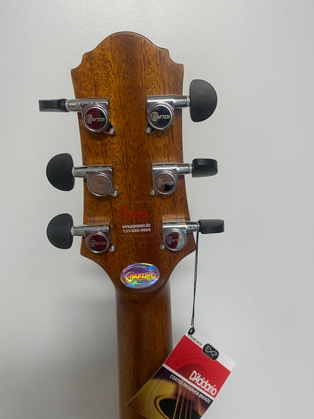 Crafter HT250-CE-N Silver series 250, Orchestra acoustic-electric guitar with cutaway